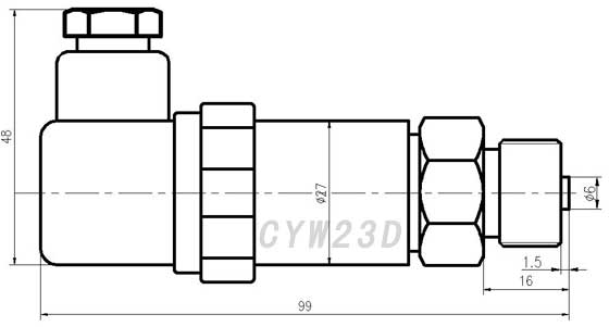 CYB23D外形圖